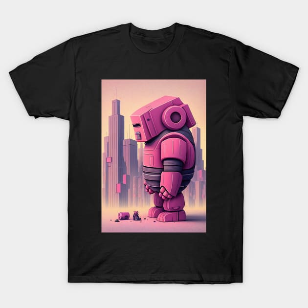 RetroBot T-Shirt by Legendary T-Shirts